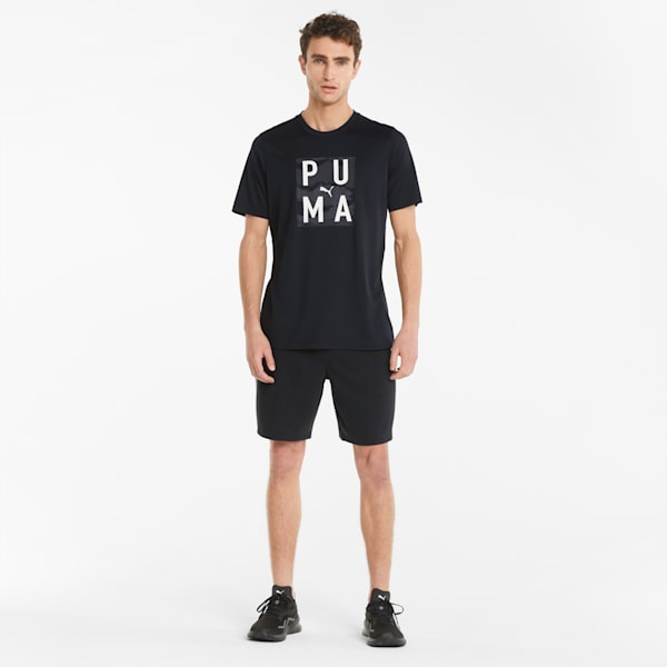 Knitted 8" Men's Training Shorts, Puma Black